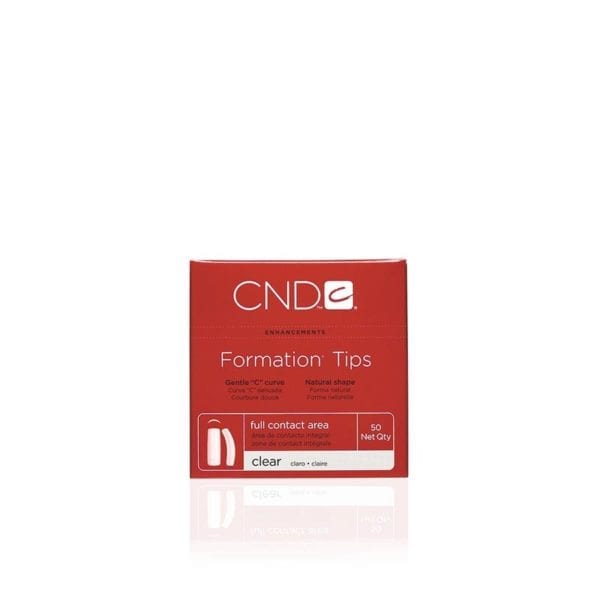 CND™ FORMATION™ TIPS NATURAL Size 2 50-pk