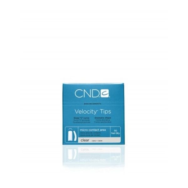 CND™ VELOCITY™ TIPS CLEAR Size 2 50-pk